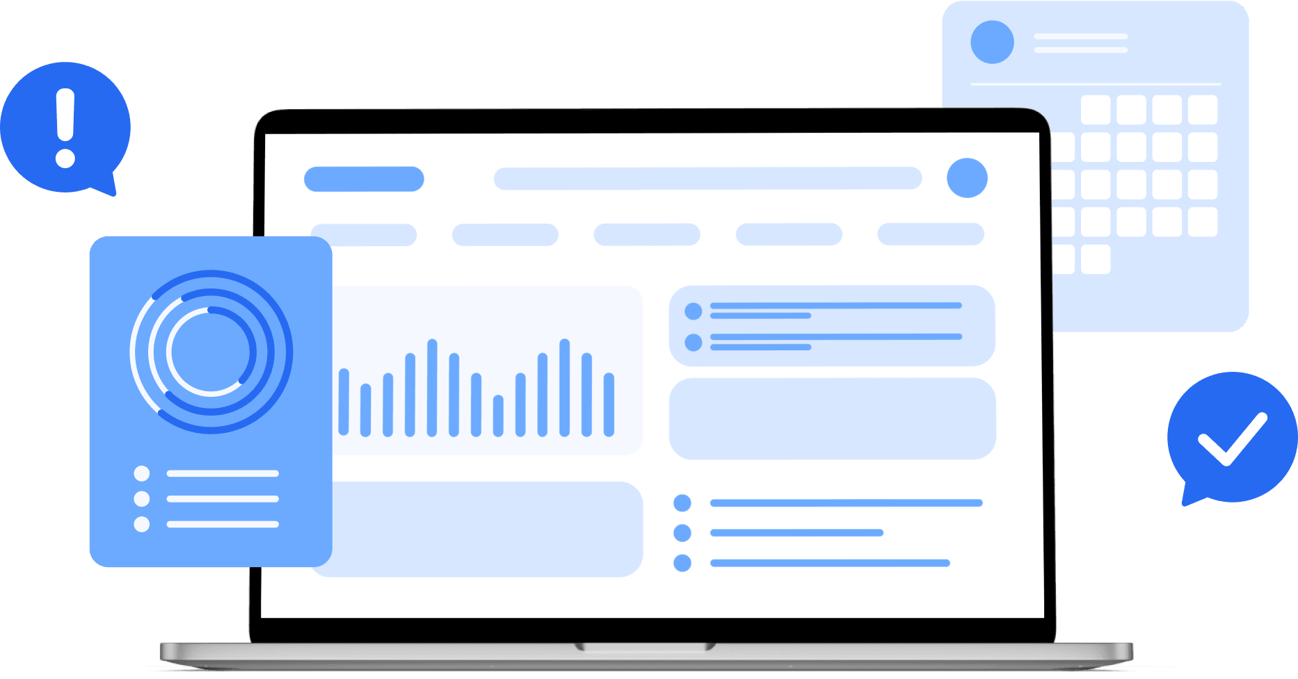 WebApp features hero